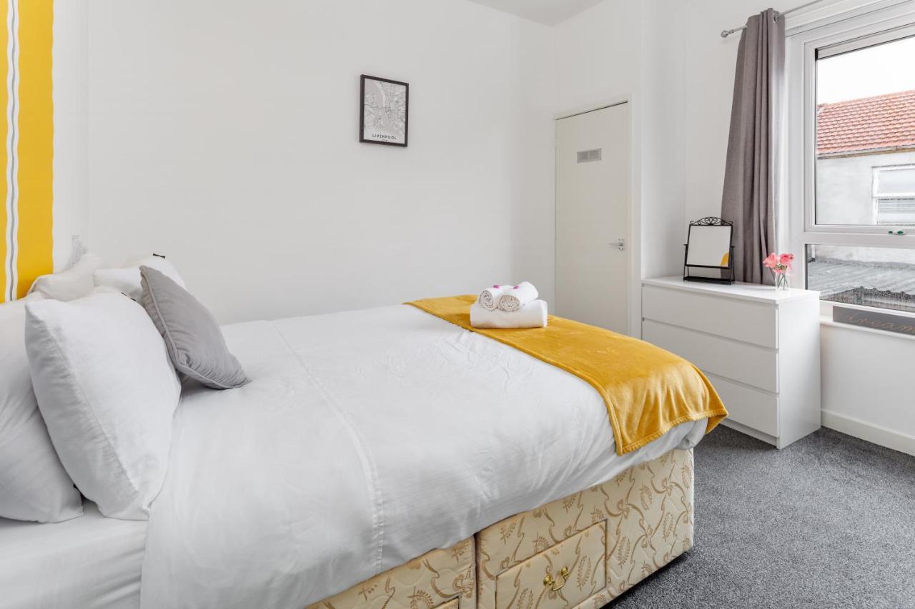 Comfortable Liverpool Townhouse - Free Parking Luaran gambar