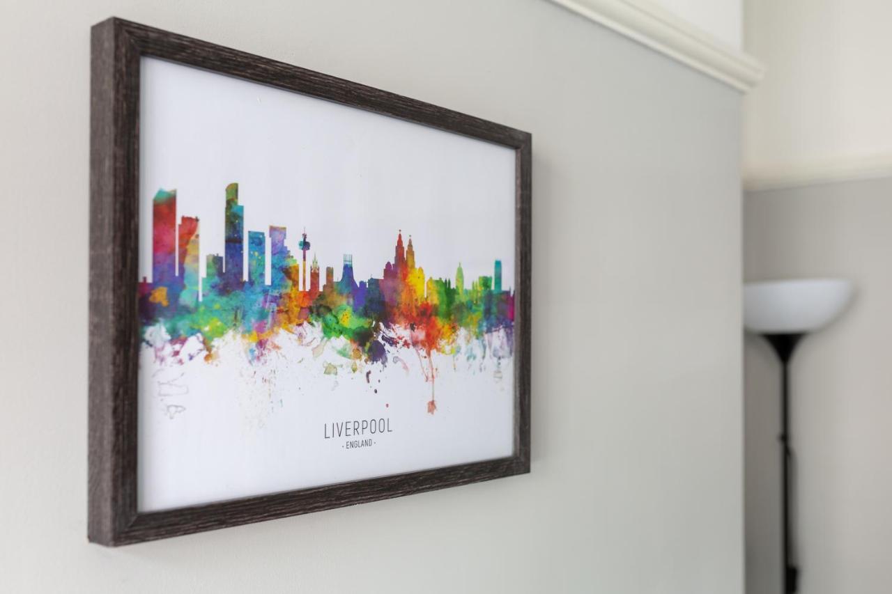 Comfortable Liverpool Townhouse - Free Parking Luaran gambar